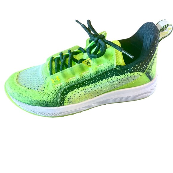Under Armour Men’s Bryce Harper 6 Low Baseball Turf Shoes Green/Black Sz 7.5 - Picture 4 of 7